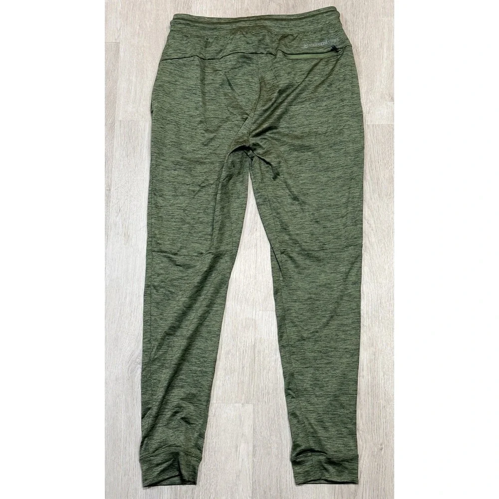 Vineyard Vines Lounge Pants Youths XL Heathered Green Joggers Comfort EUC - Picture 8 of 11